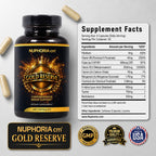 Nuphoria cm Gold Reserve Nerve Support Formula - 120 Capsules - image 2