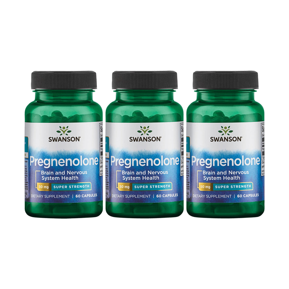 Swanson Super-Strength Pregnenolone 50 Milligrams