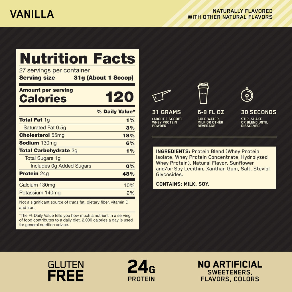Optimum Nutrition Protein Supplement Powder