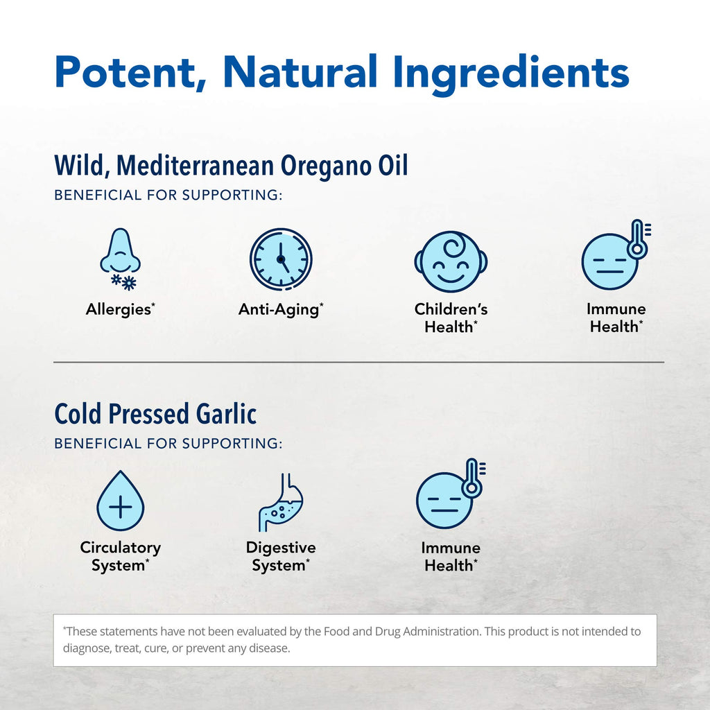 NORTH AMERICAN HERB & SPICE OregaMax Oregano Oil - 180 Vegetarian Capsules - image 3