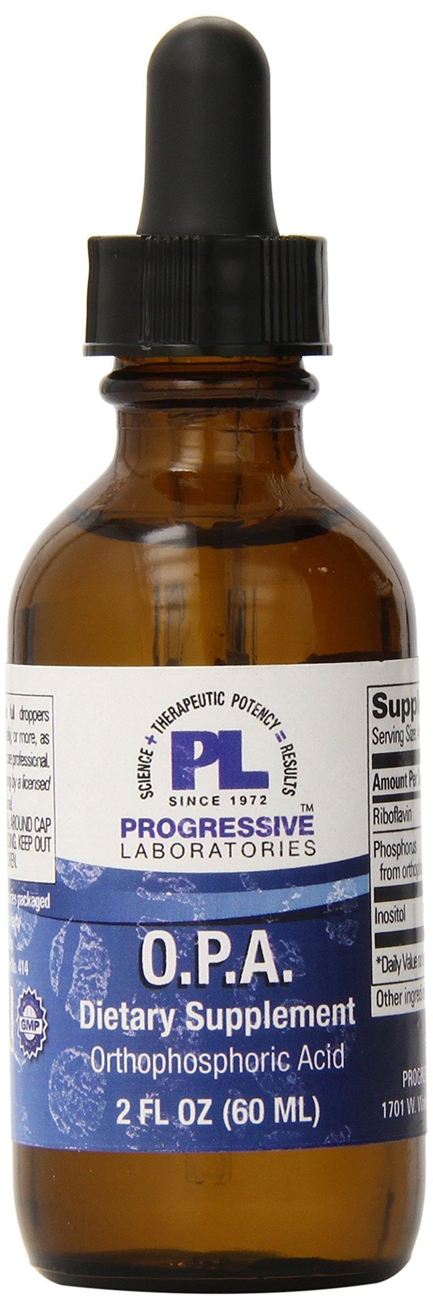Progressive Labs OPA Orthophosphoric Acid - 2 Fl Oz