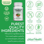 Maxi Health Supreme - High Potency Multivitamin & Mineral Supplement