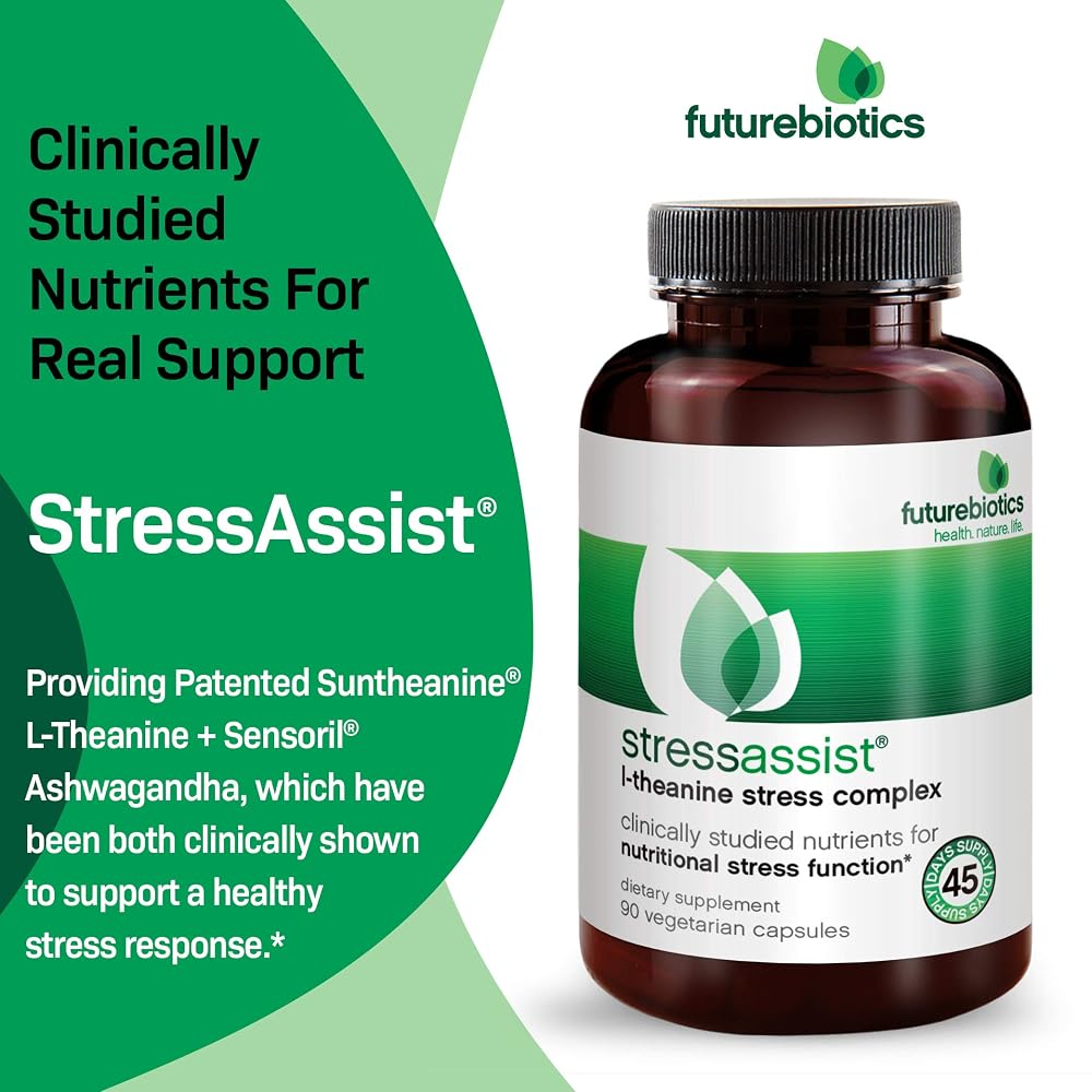Futurebiotics StressAssist L-Theanine Ashwagandha Stress Complex - image 4