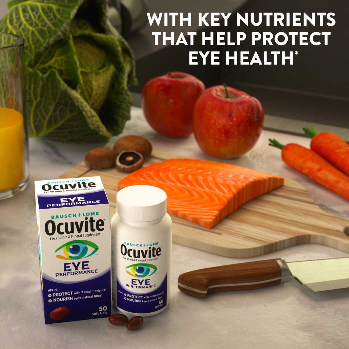 Ocuvite Eye Performance Vitamin & Mineral Supplement - 30 Softgels - image 8