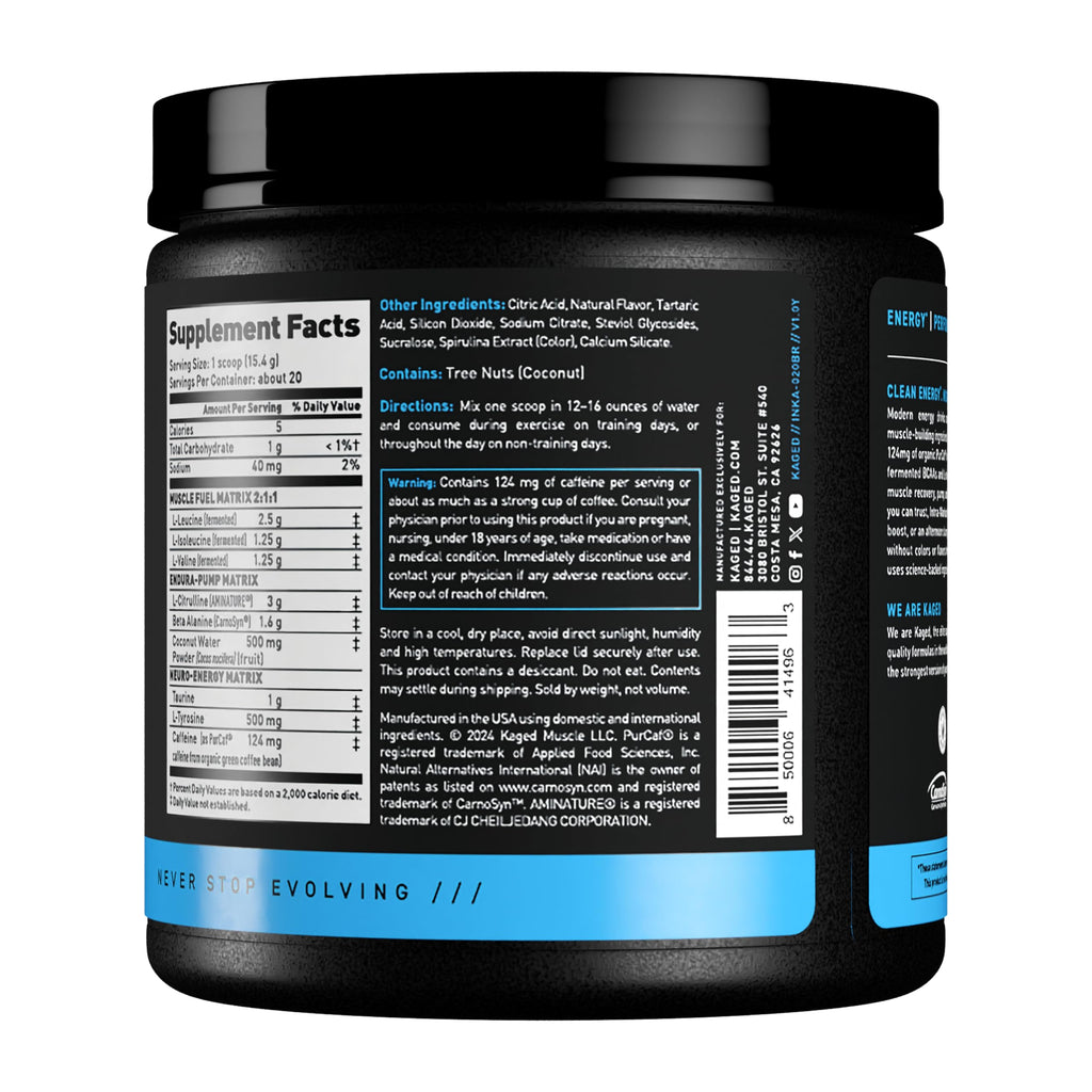 Kaged In-Kaged Intra-Workout Powder with BCAAs & L-Citrulline - 20 Servings - image 9