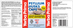 Yerba Prima Psyllium Husks Caps Dietary Fiber 625 mg - 180 Capsules - image 2