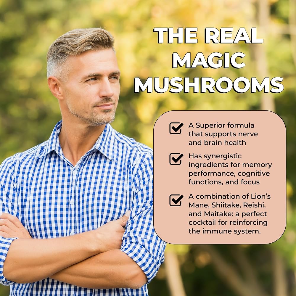 Future Kind Vegan Lion's Mane Mushroom Complex Brain Support - 30 Capsules - image 6