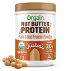 Orgain X Justin's Peanut Butter Protein Powder - 1.17 lb