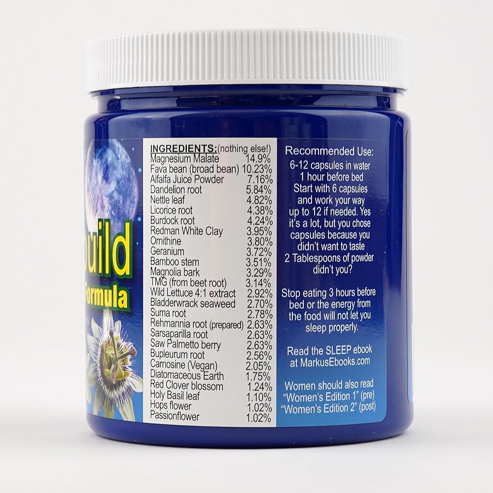 Wild Force Night Rebuild Capsules Nighttime Herbal Formula - 350 Count - image 3