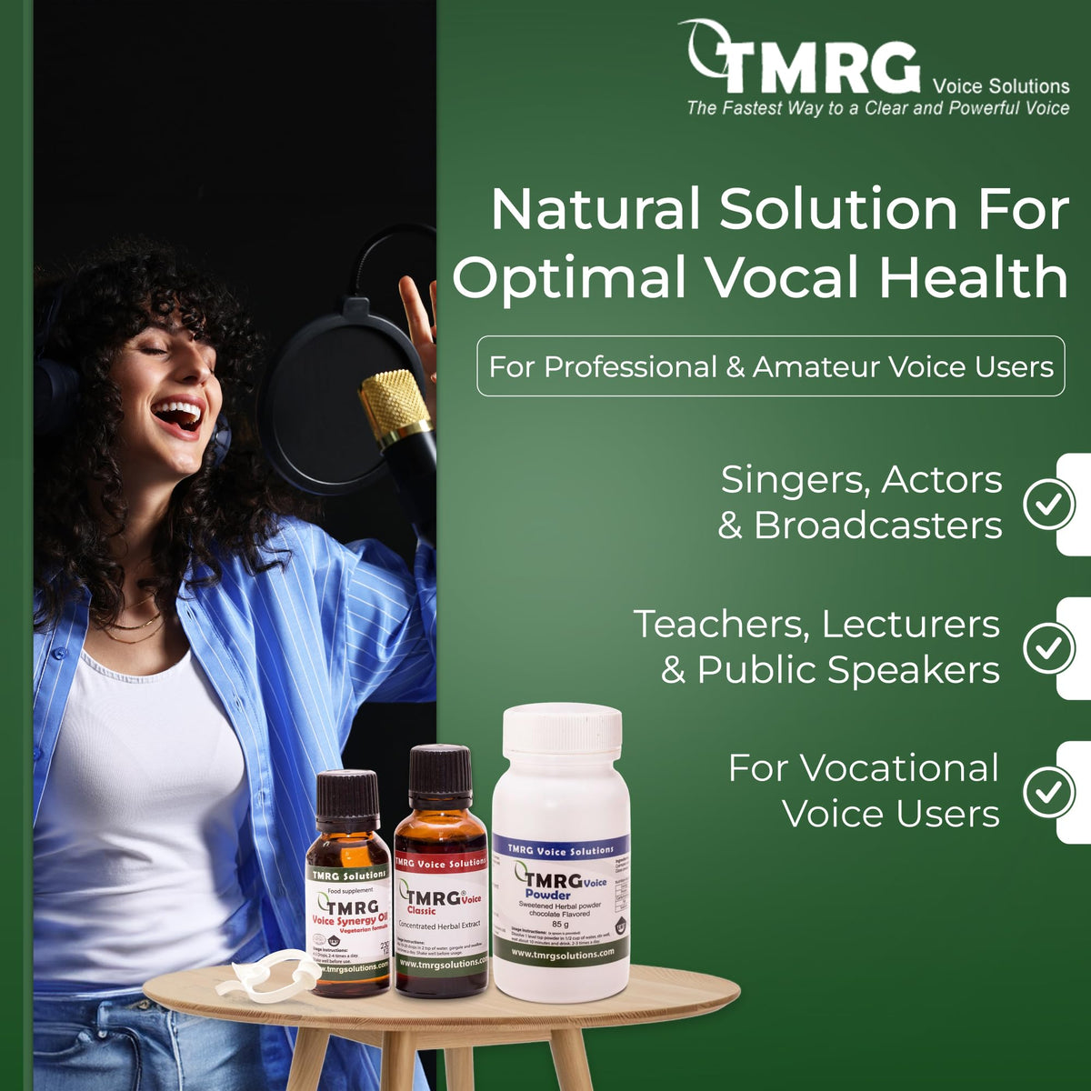 TMRG Voice Solutions Recovery Kit Vocal Care Bundle - 1 Kit - image 6