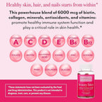 BALANCED SKIN Beauty Bites Biotin Gummy Vitamins - image 4