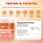 GOBIOTIX Magnesium Glycinate Powder 420mg - 60 Servings - image 7