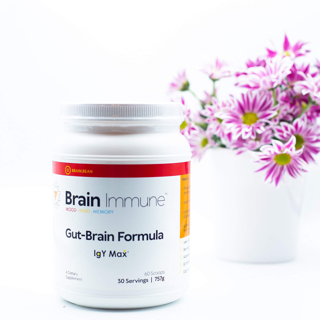 Brain Bean Brain-Immune Powder with Colostrum & L-Glutamine - 30 Servings - image 3