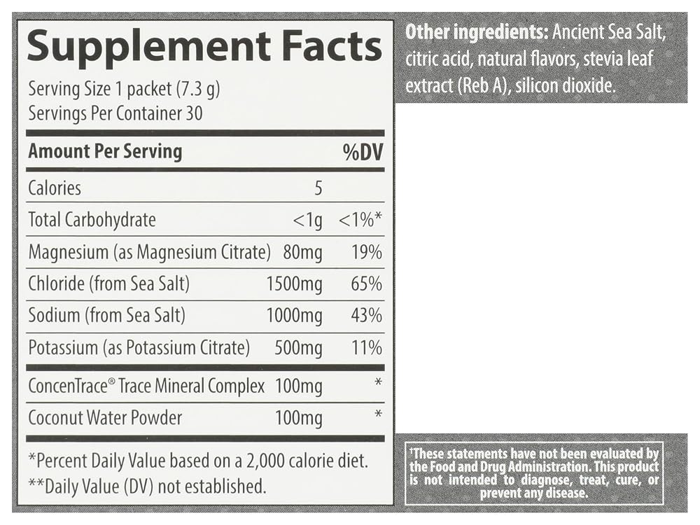 Trace Minerals Salty Watermelon Zerolyte Drink Mix - 0.26 oz - image 7