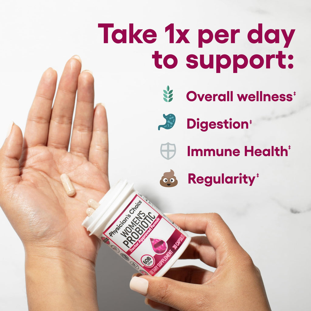 Physician's Choice Probiotics for Women 50 Billion CFU - 60 Capsules - image 4