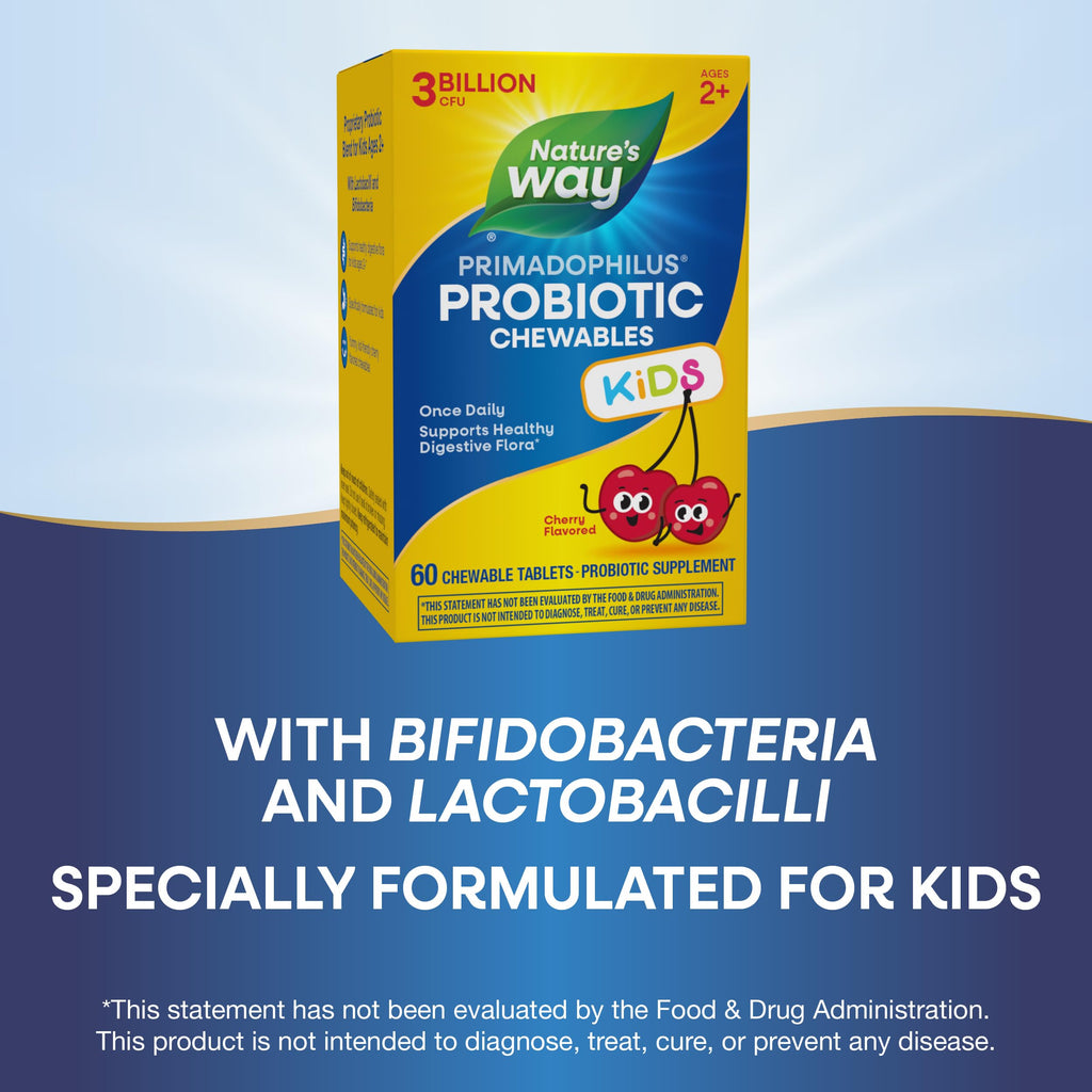Nature's Way Primadophilus Kids Probiotic - 60 Chewables - image 5