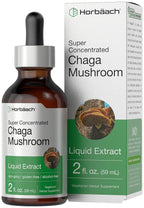 Horbäach Chaga Mushroom Extract Liquid Drops - 2 Fl Oz