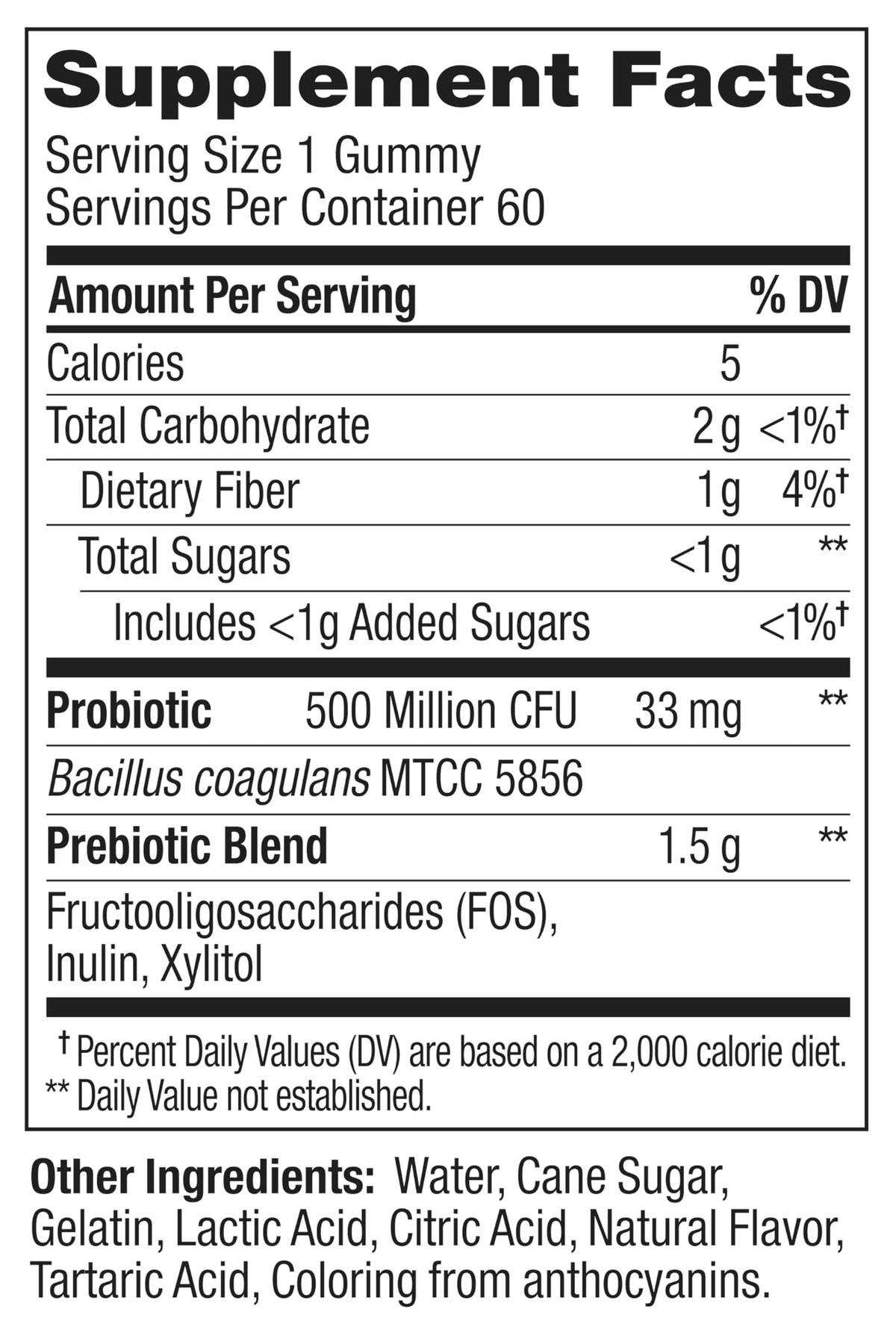OLLY Probiotic + Prebiotic Gummy Digestive Support - 60 Gummies - image 8