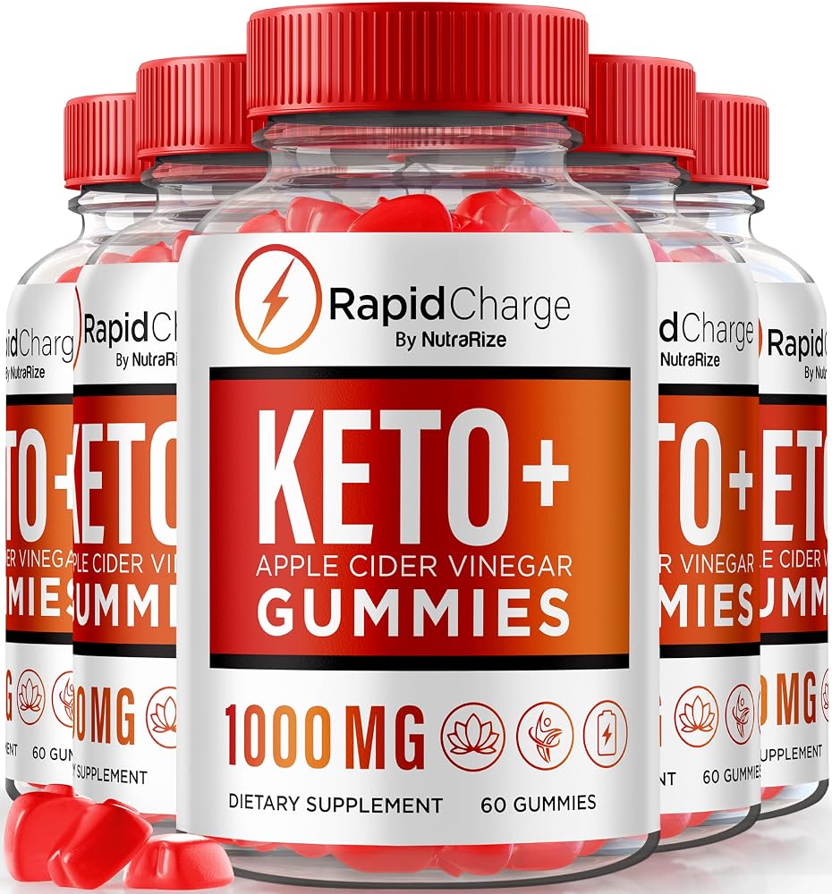 NutraRize Rapid Charge Keto ACV Gummies - 300 Gummies