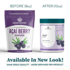 Nature Restore Wild Harvested Acai Berry Powder - 10 Ounces - image 5
