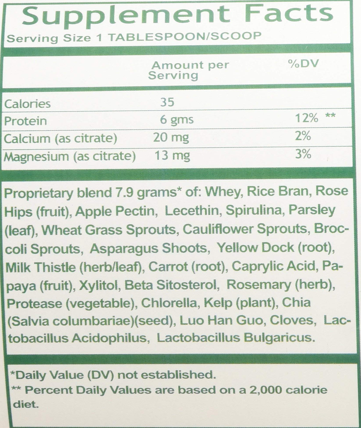 Nutri-West Total Green Protein Powder - 16 oz - image 3