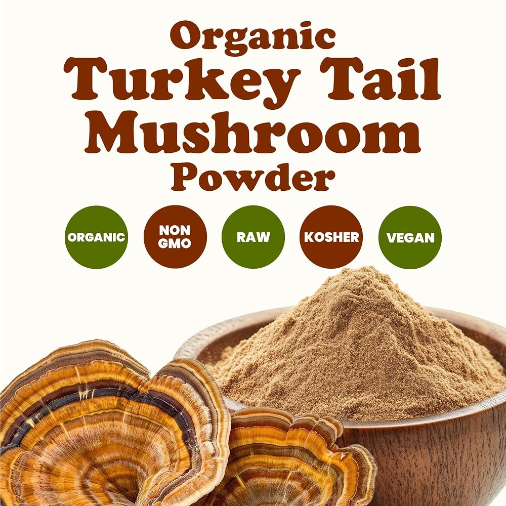 Food to Live Organic Turkey Tail Mushroom Powder