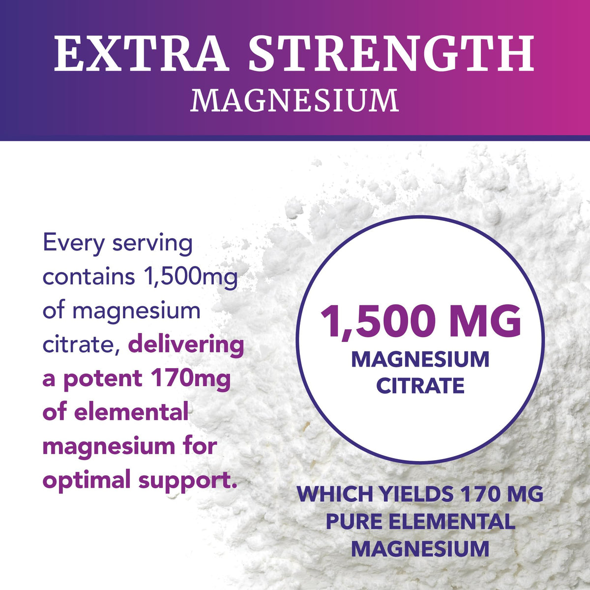 Nobi Nutrition Magnesium Citrate Gummies - 60 Count - image 2