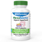 DrFormulas Organic Prebiotic Fiber Tablets - 60 Tablets