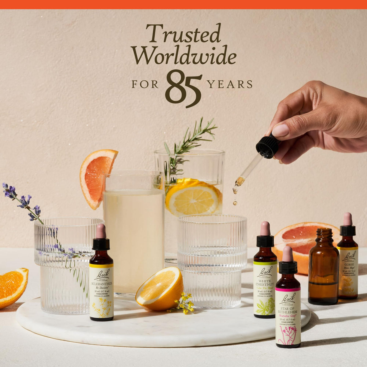 Bach Original Flower Remedies - Natural Homeopathic Flower Essence