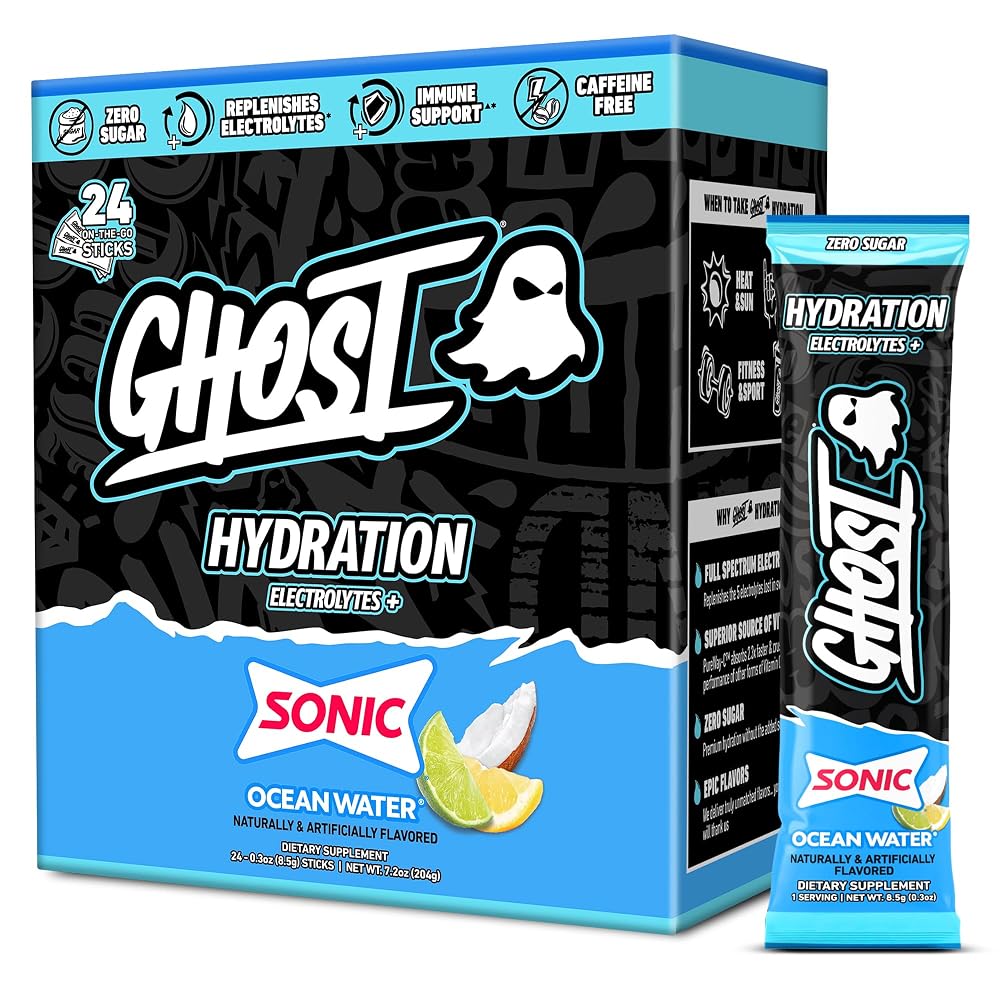 GHOST Hydration Tub & Sticks, Electrolyte Powder