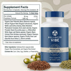 Balanced Vibe 11-in-1 Prostate Supplement for Men - 90 Capsules - image 4
