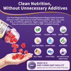 Hudetex Magnesium Glycinate Gummies - 120 Count (2 Packs) - image 6