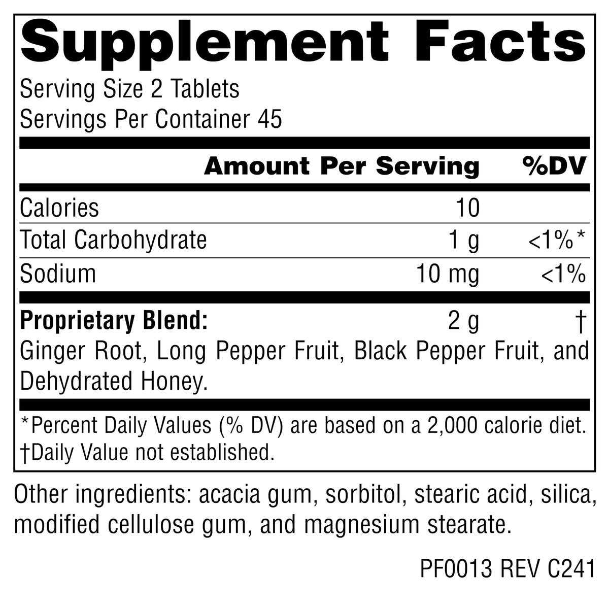 Planetary Herbals Three Spices Sinus Support Tablets - 90 Count - image 2
