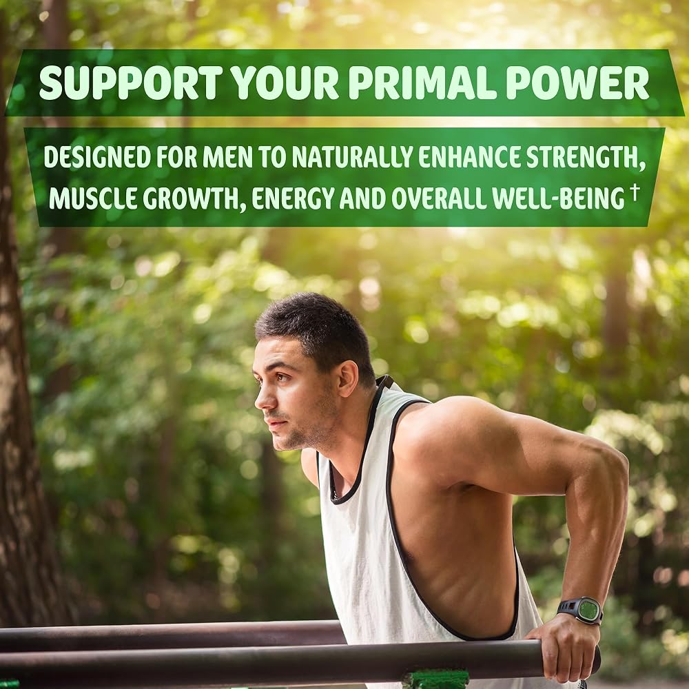 SLADAK NATURALS Testosterone Booster for Men - 120 Capsules - image 6