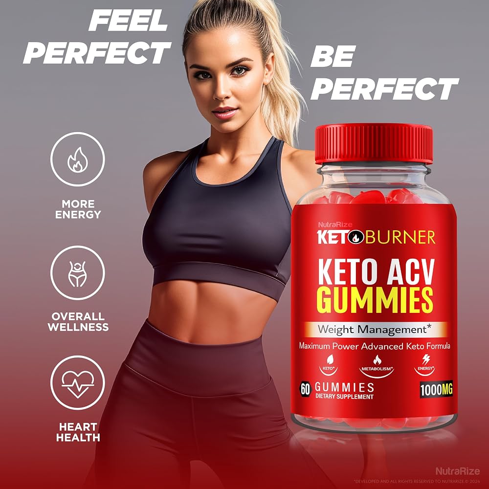 NutraRize Keto Burner ACV Gummies - 120 Gummies (2 Pack) - image 4