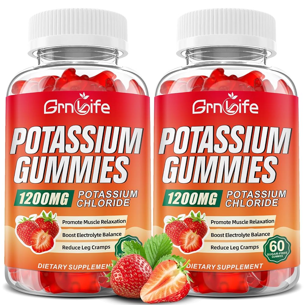GrnLife Potassium Gummies for Adults