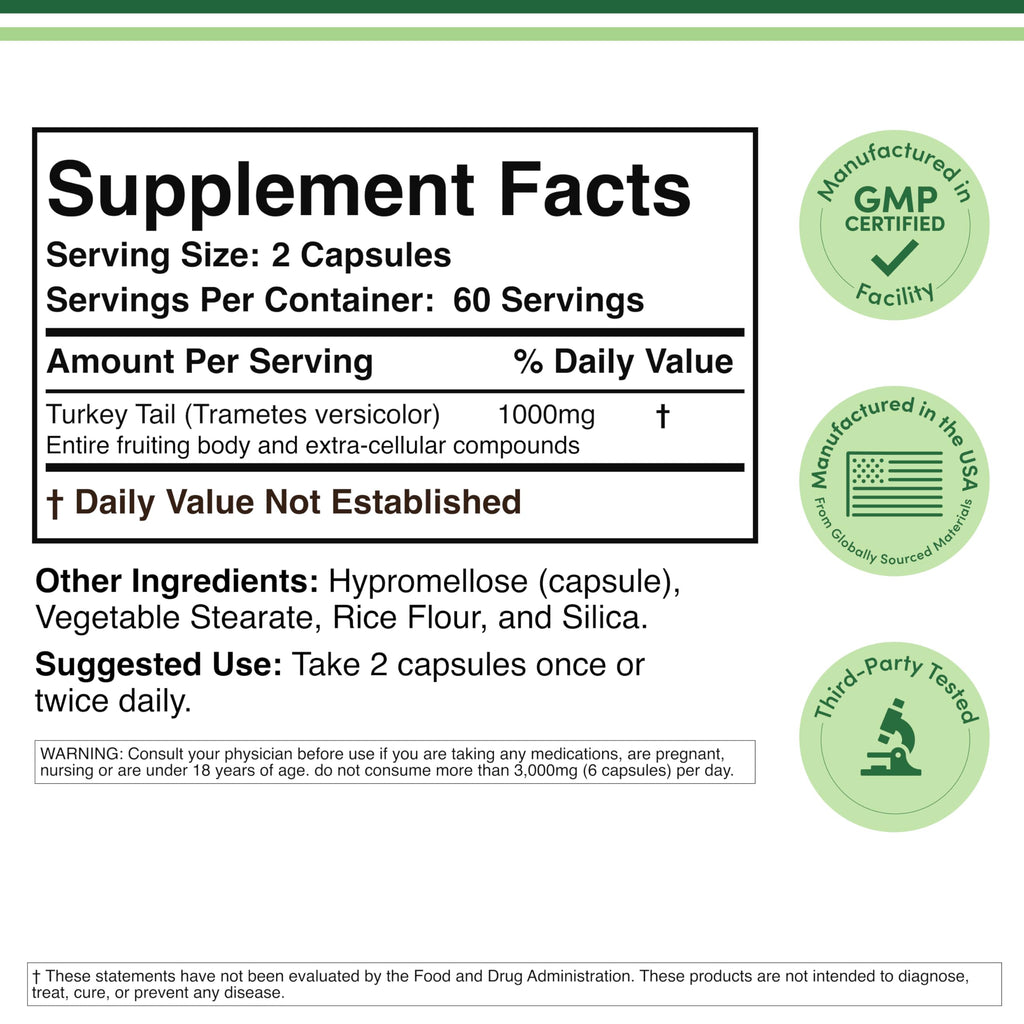 Double Wood Supplements Mushroom Supplement