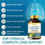Organic Veda Mullein Quercetin Turmeric Lung Cleanse - 60 Capsules - image 4