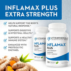 Vitaminerals Inflamax Plus Quercetin Vegetarian Capsules - 60 Count - image 2
