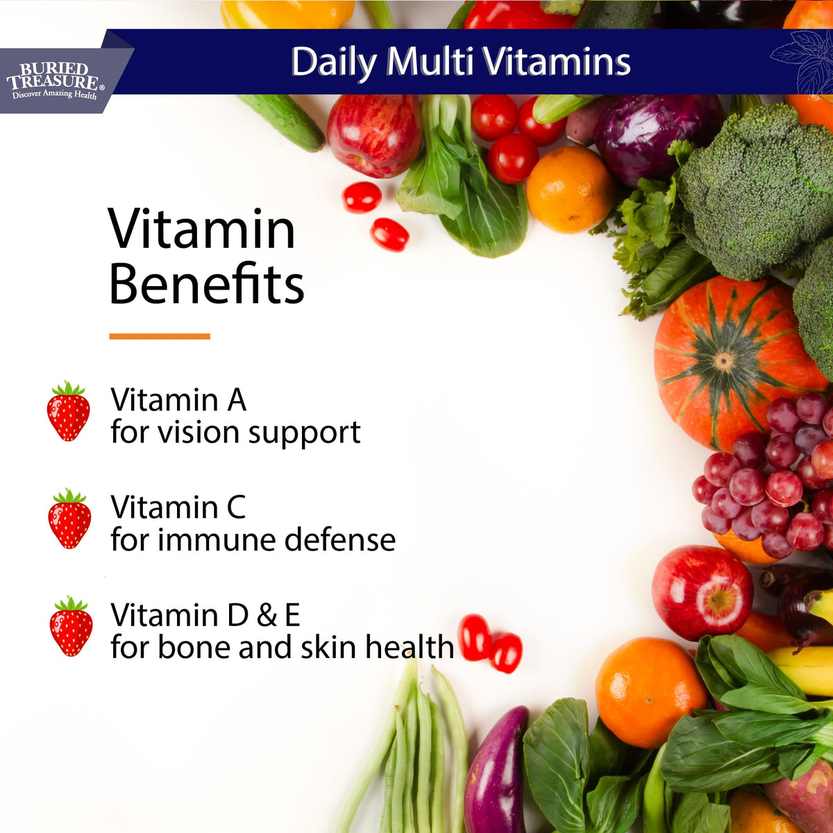 Buried Treasure Daily Nutrition Liquid Multivitamin - 32 Servings - image 4