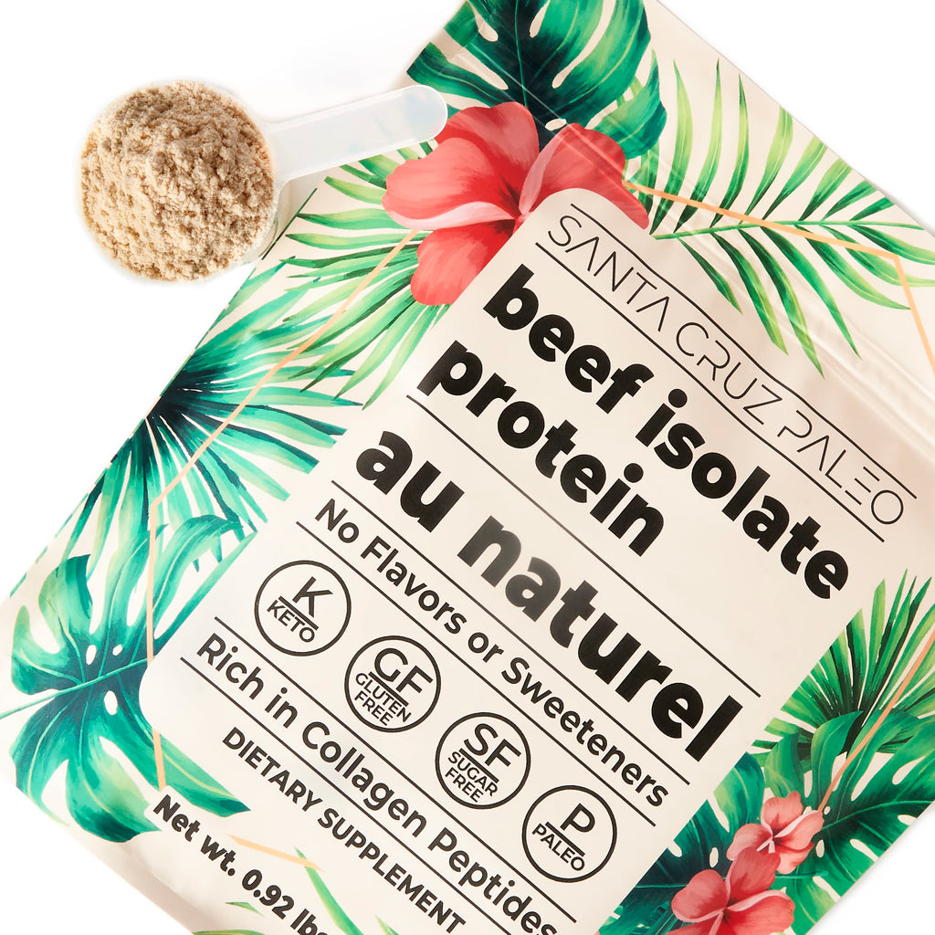 Santa Cruz Paleo Beef Isolate Protein Powder - 1.1 lbs - image 8