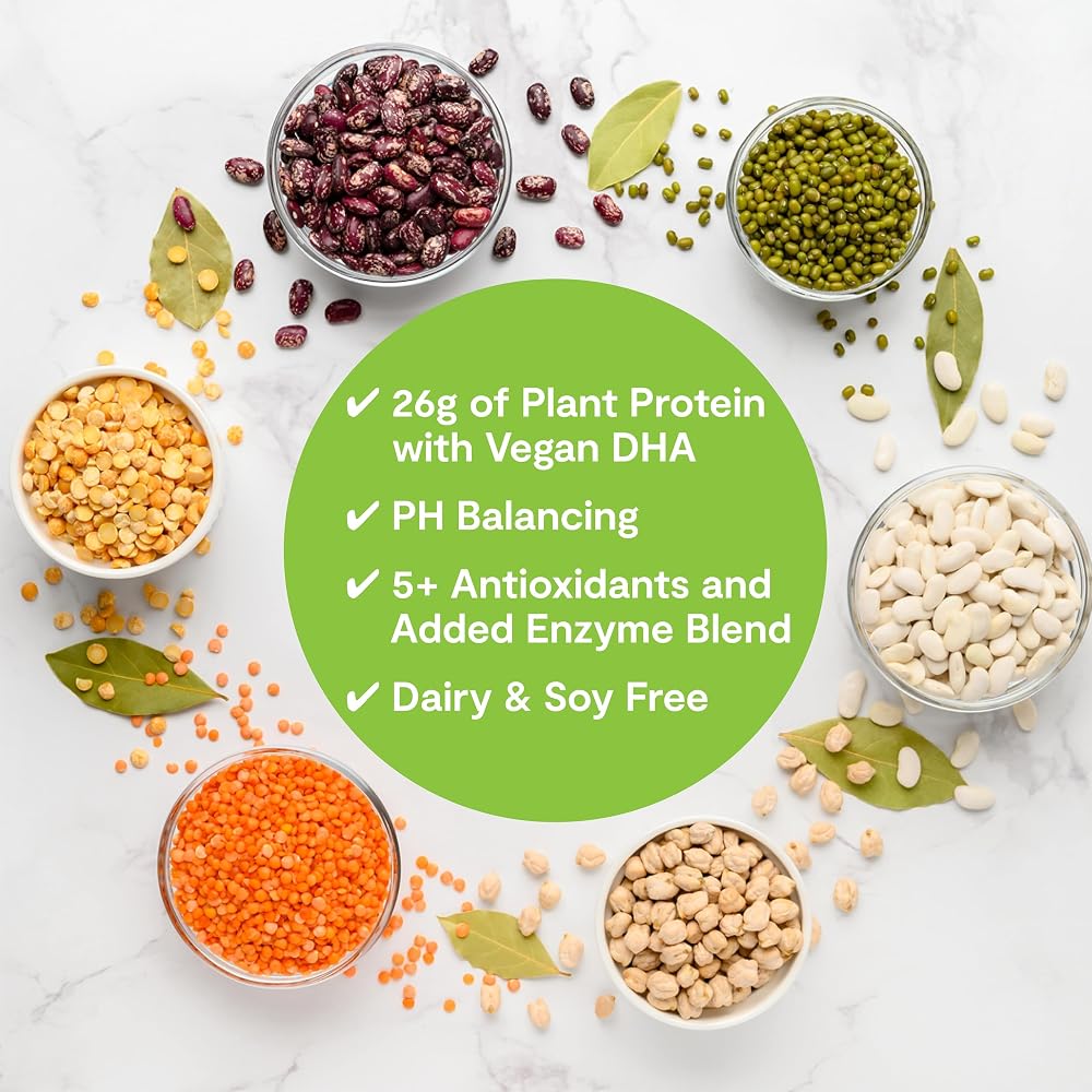 AMAXI Kathy Ireland Nutrition Plant-Based Protein Powder for Women - 29.6 oz - image 4