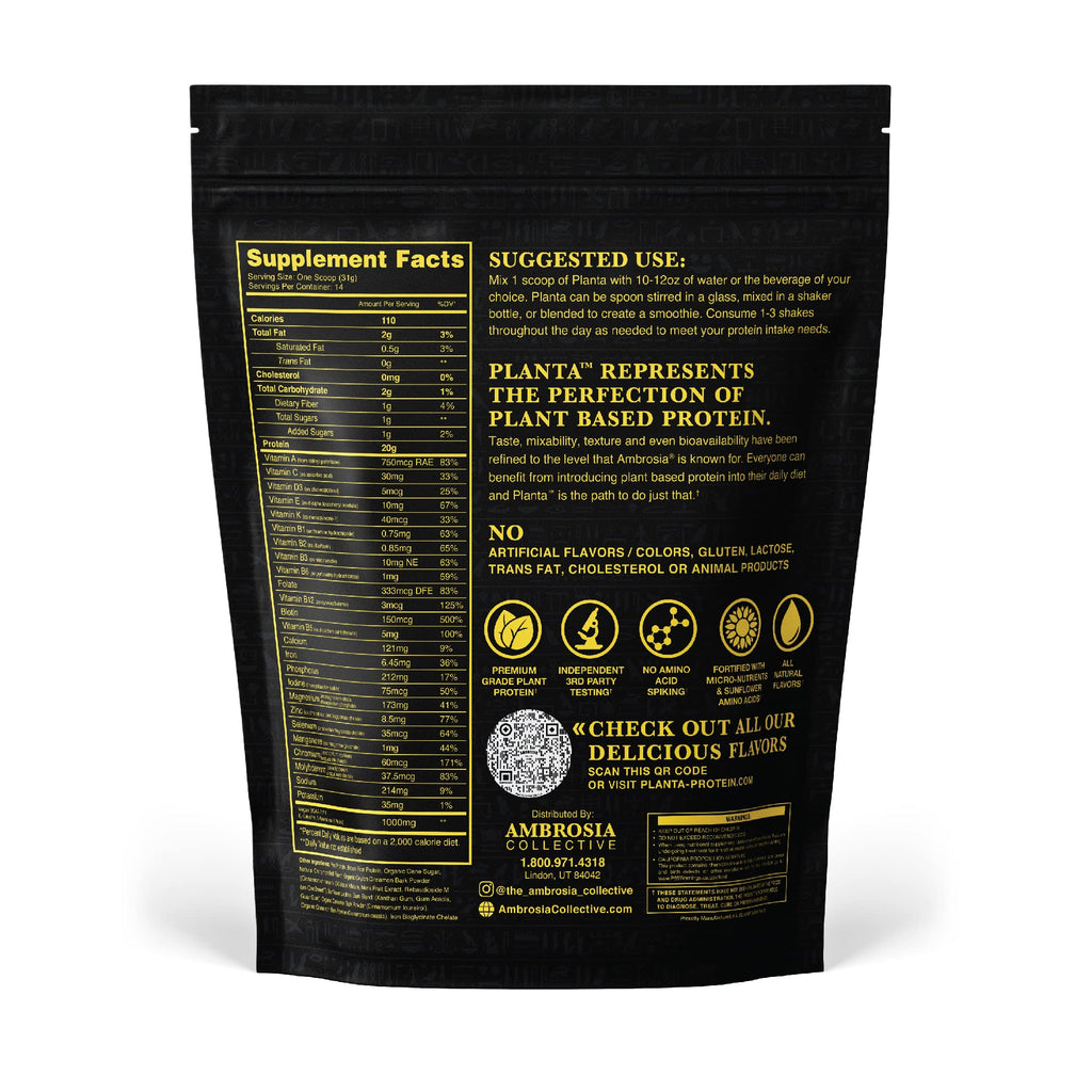Ambrosia Planta - Premium Plant-Based Protein