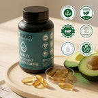BoostCeuticals Vegan Omega 3 Algae Oil DHA 410mg - 60 Softgels - image 5