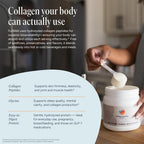 FullWell Unflavored Collagen Peptides Powder - 30 Servings - image 3