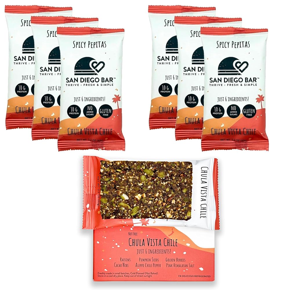 SAN DIEGO BAR Vegan, Healthy All-Natural Energy & Performance Meal Bar - image 5