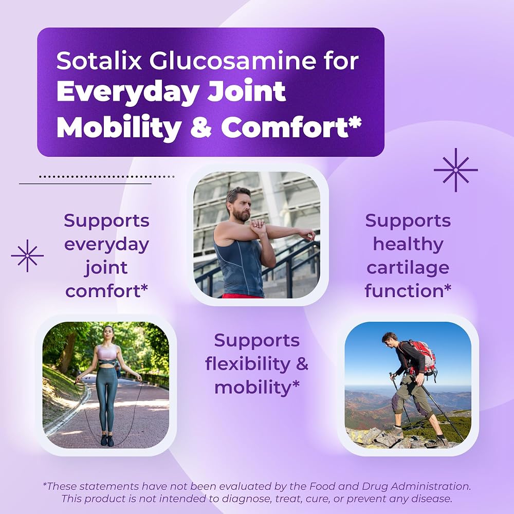 Sotalix Glucosamine 1,440 mg with Chondroitin & MSM - 150 Capsules - image 3