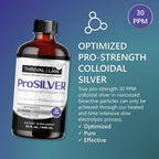 Thrival Labs ProSILVER Black Label Pure Colloidal Silver Liquid 30
