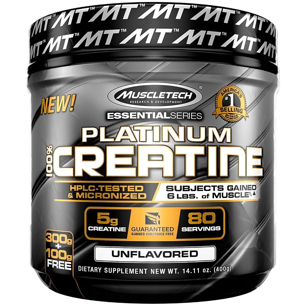 MuscleTech Platinum Creatine Monohydrate Powder + Multivitamin - image 5