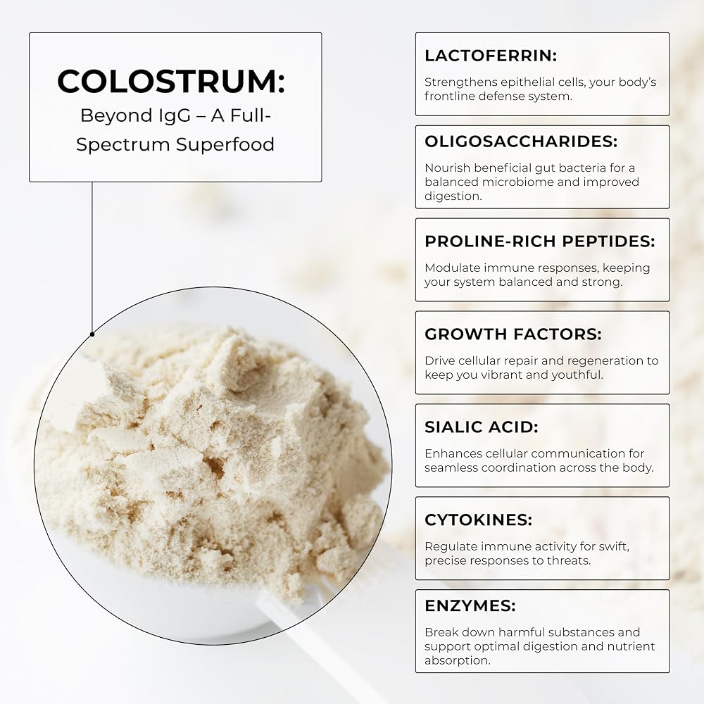 BIOFEMA Bovine Colostrum Powder for Gut Health - 4.23 oz - image 3